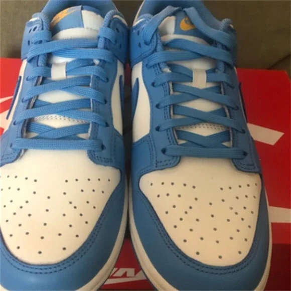 Womens Nike Dunk Low Sail/Coast University Gold